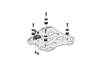 REAR CARRIER SW MOTECH ADVENTURE RACK KTM ADVENTURE R SUPER S T