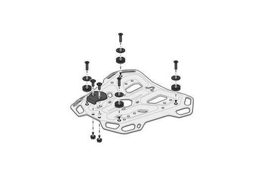 REAR CARRIER SW MOTECH ADVENTURE RACK YAMAHA FJ-09 17-20 MT-09 TRACER 17-20 TRACER 900 17-20