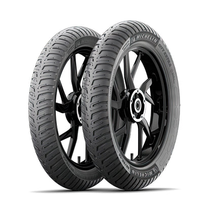 Michelin City Extra Tyre on rims