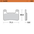 BRAKE PADS MOTO MASTER FRONT ROAD PRO SINTERED KAWASAKI SUZUKI
