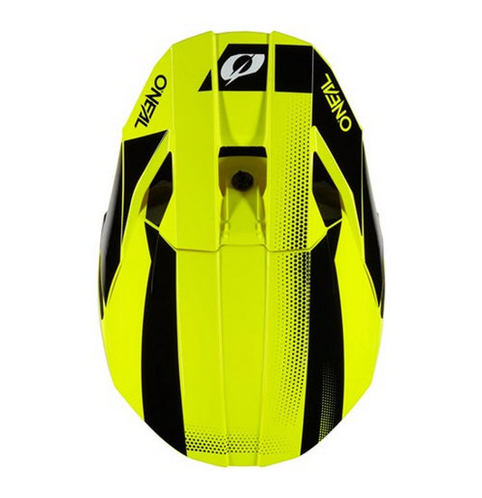 O'Neal 2025 3SRS RACE Helmet - Black/Neon Yellow