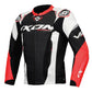 Ixon VORTEX 3 Jacket Blk/Wht/Red - Sport Leather