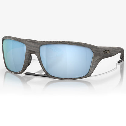 0OO9416-1664 Oakley Split Shot Woodgrain Frame with PRIZM Deep Water Polarized Lens