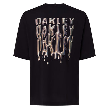 OAKLEY Stacked Metal Tee - Blackout