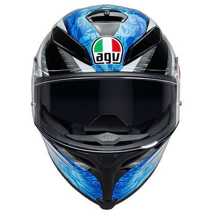 AGV K5 S [KUNAI BLACK CYAN SILVER] 2