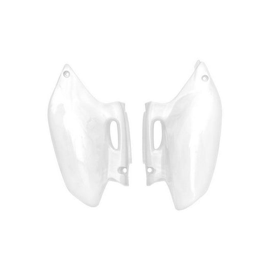 SIDEPANELS RTECH MADE IN ITALY YAMAHA YZ250F 01-02 YZ400F YZ426F WR250F WR400F WR426F 98-02  WHITE