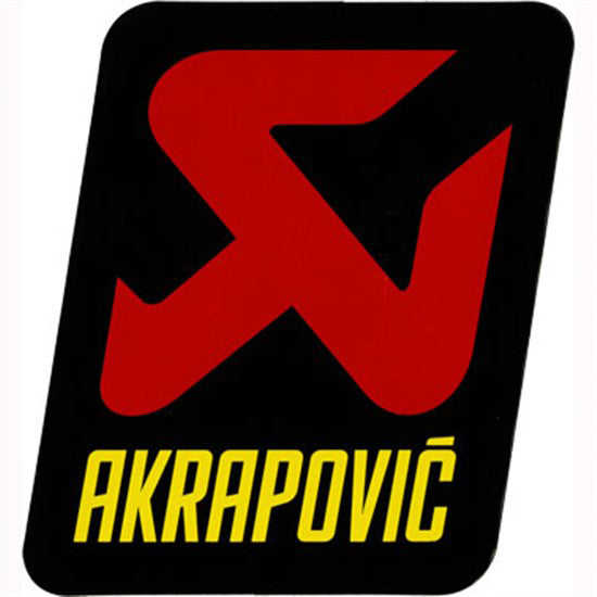 Akrapovic Muffler Decal