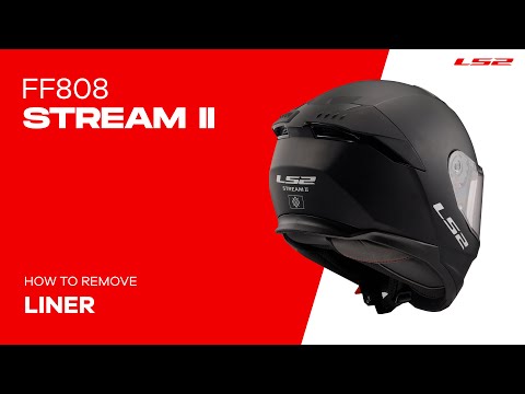 LS2 FF808 Stream II Helmet Drako - Black / Red 06