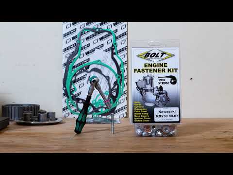 Bolt Engine Fastener Kit KTM/Husqvarna SX65 '09-'20 XC65 '09 TC65 '18-'20