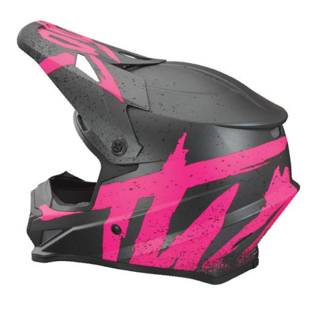 Thor MX S18 Sector Hype Pink/Grey Helmet Sz L