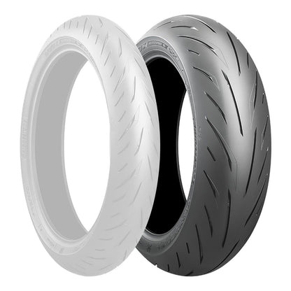 Set - Bridgestone S22 110/70R17 Front & 140/70R17 Rear Road Tyres