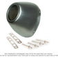 FMF Factory 4.1 RCT Stainless Steel End Cap Kit