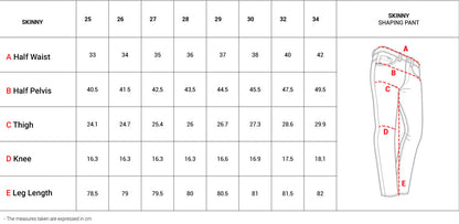 Skinny-size-guide