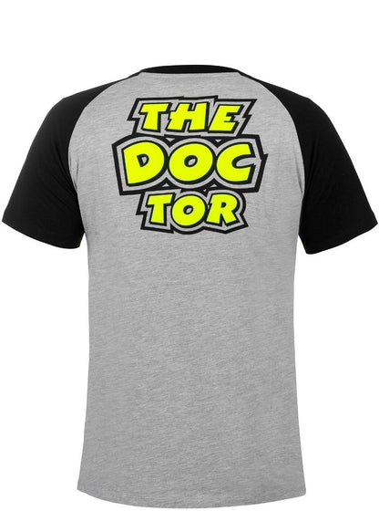 VR46 Classic Dottorino T-shirt Grey