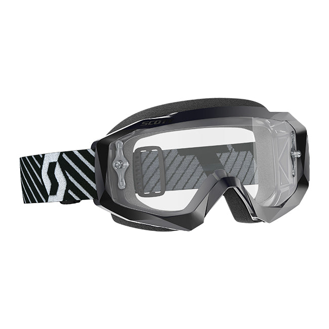 Hustle X MX Goggle Black/White Clear Works Lens