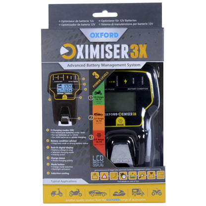 Oximiser 3X Advanced Battery Management Charger 12V/Lithium