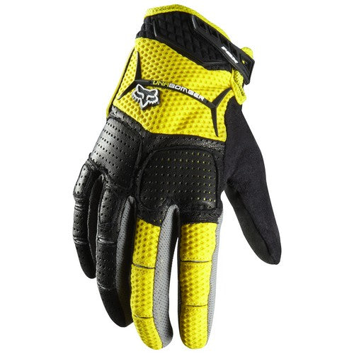 Fox Unabomber Gloves Yellow