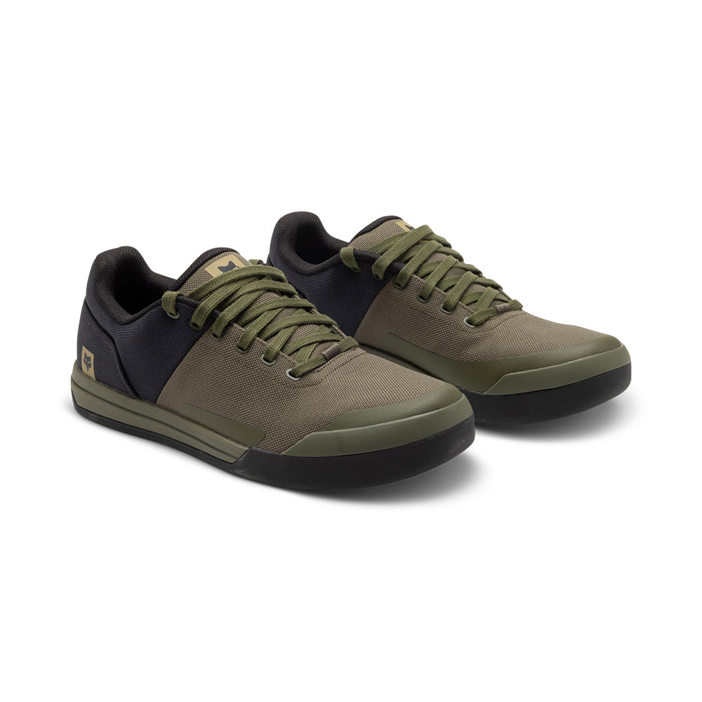 Olive green outlet canvas shoes