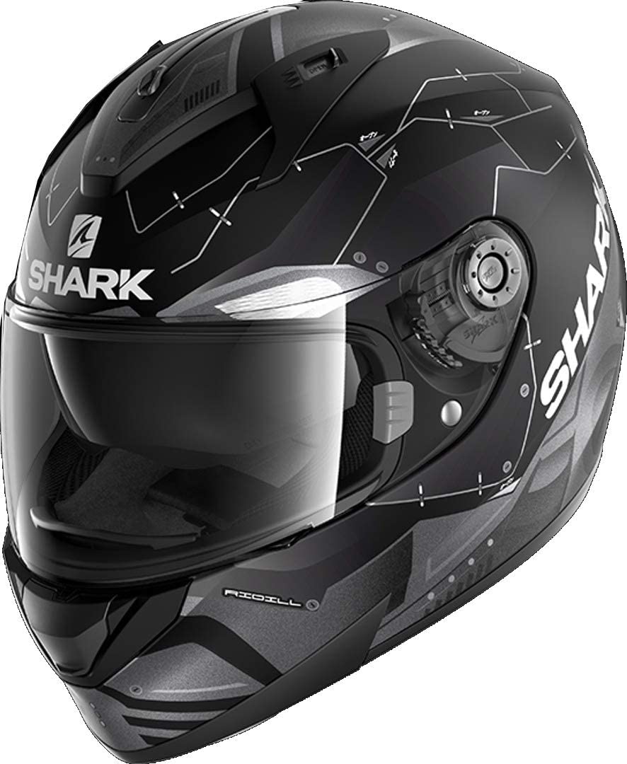 Shark Ridill Mecca Matte Black/Ant/Silver Road Helmet