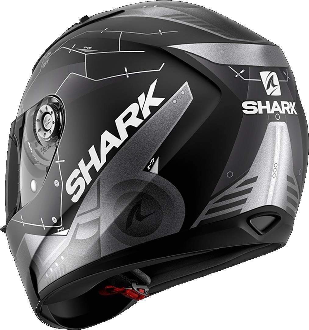 Shark Ridill Mecca Matte Black/Ant/Silver Road Helmet