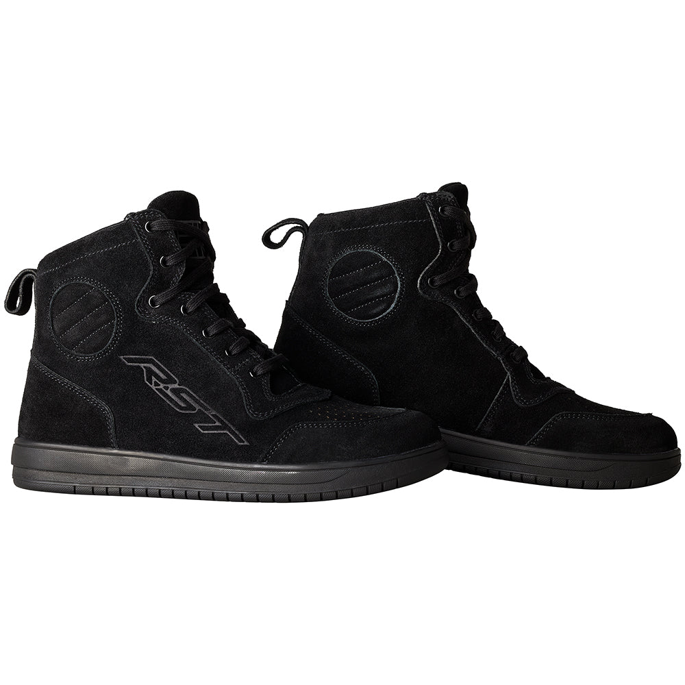 RST HITOP MOTO SNEAKER CE BOOT [BLACK SUEDE] 1