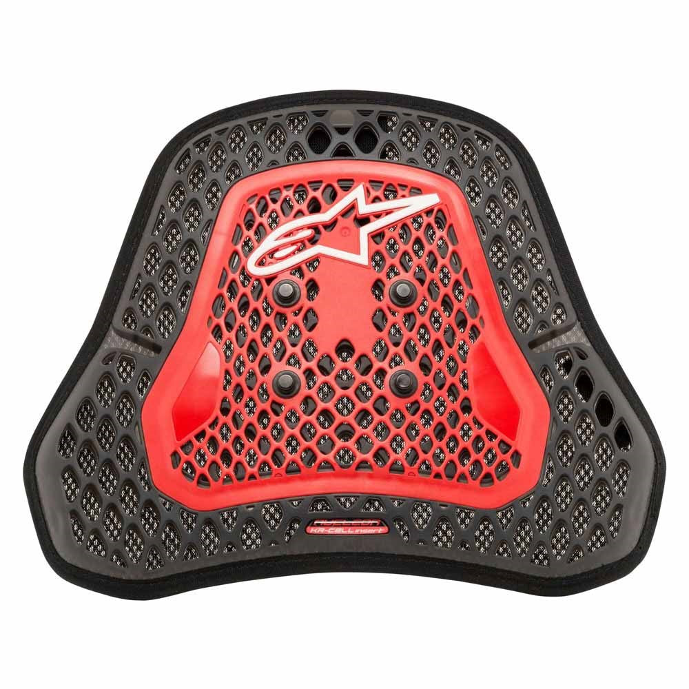 Nucleon KR-Cell CiS Chest Protector Transparent Smoke/Red L