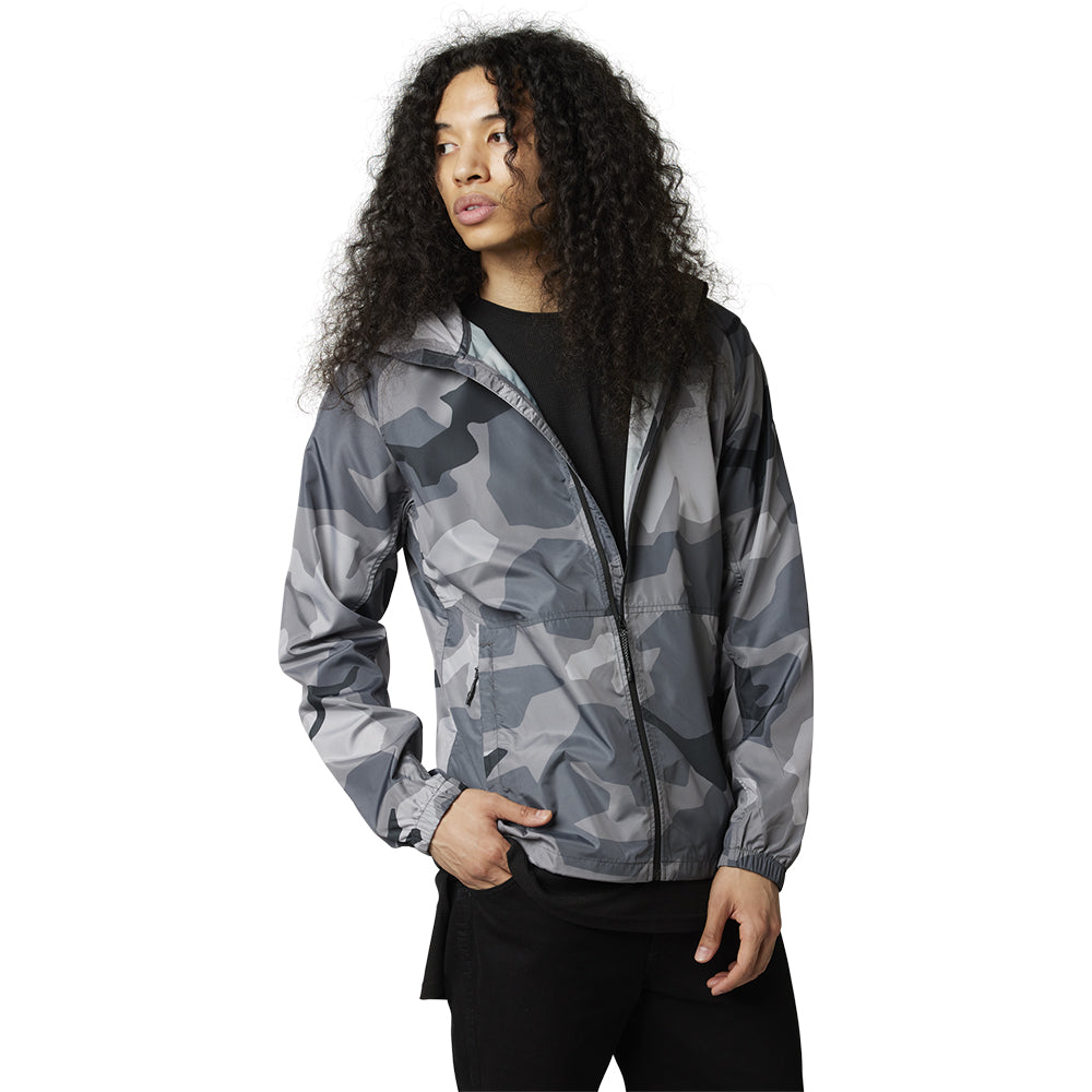 Black camo cheap windbreaker