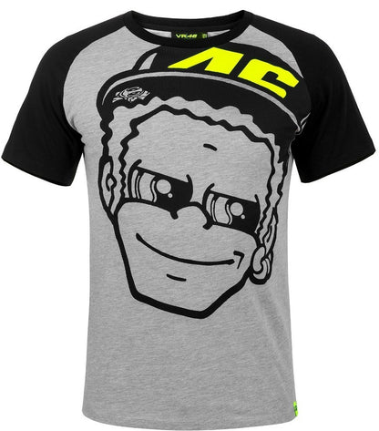 VR46 Classic Dottorino T-shirt Grey