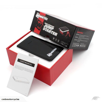Multi-Function Whites Jumper Starter/Power Bank USB Charger