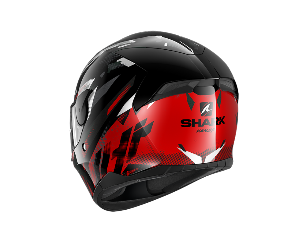 Shark D-Skwal 2 Kanhji Black/Red/White Full Face Road Helmet