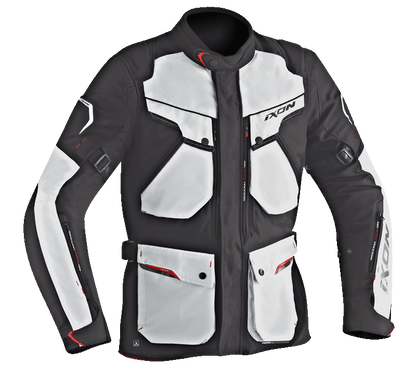 IXON Crosstour Textile Black/Grey Jacket