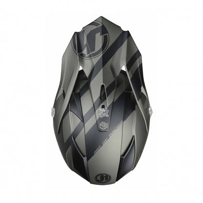 JUST1 J32 Pro Kick Black Titanium MX Helmet