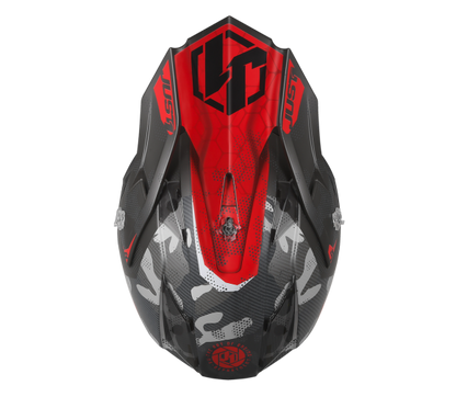 JUST1 J32 Swat Camo Red Matt Youth Helmet