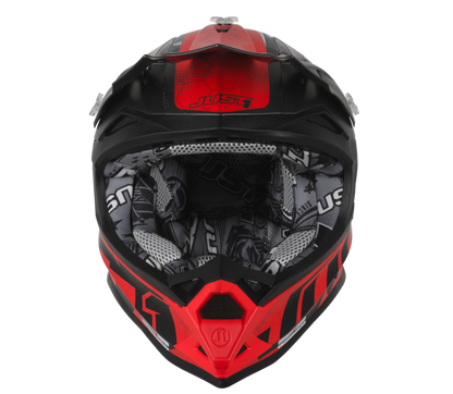 JUST1 J32 Swat Camo Red Matt Youth Helmet