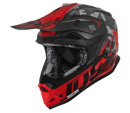 JUST1 J32 Swat Camo Red Matt Youth Helmet