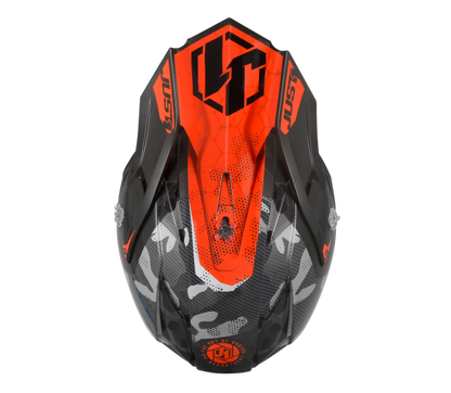 JUST1 J32 Swat Camo Orange Helmet