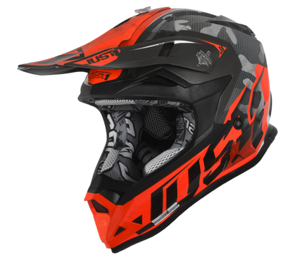 JUST1 J32 Swat Camo Orange Youth Helmet
