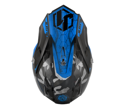 JUST1 J32 Swat Camo Blue Helmet