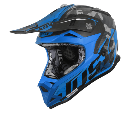 JUST1 J32 Swat Camo Blue Helmet