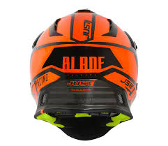 JUST1 J38 Blade MX Helmet - Orange/Black Gloss