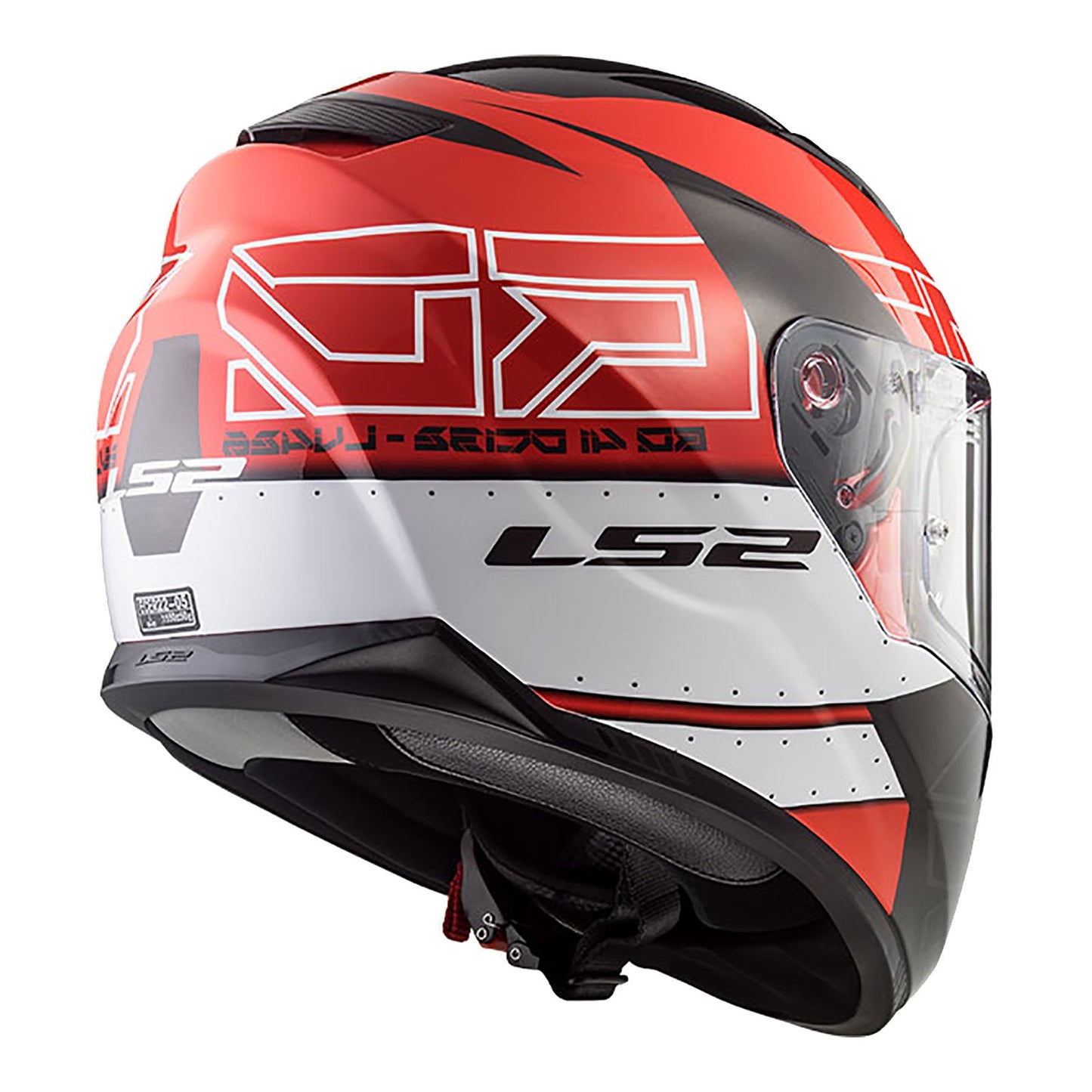 LS2 FF320 Stream Evo Kub Black/Red Full Face Road Helmet