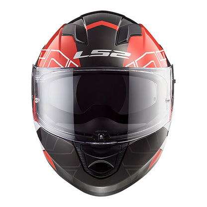 LS2 FF320 Stream Evo Kub Black/Red Full Face Road Helmet