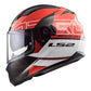 LS2 FF320 Stream Evo Kub Black/Red Full Face Road Helmet