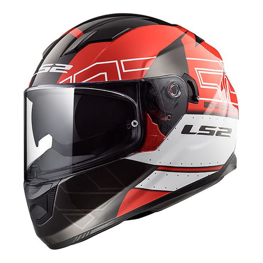 LS2 FF320 Stream Evo Kub Black/Red Full Face Road Helmet