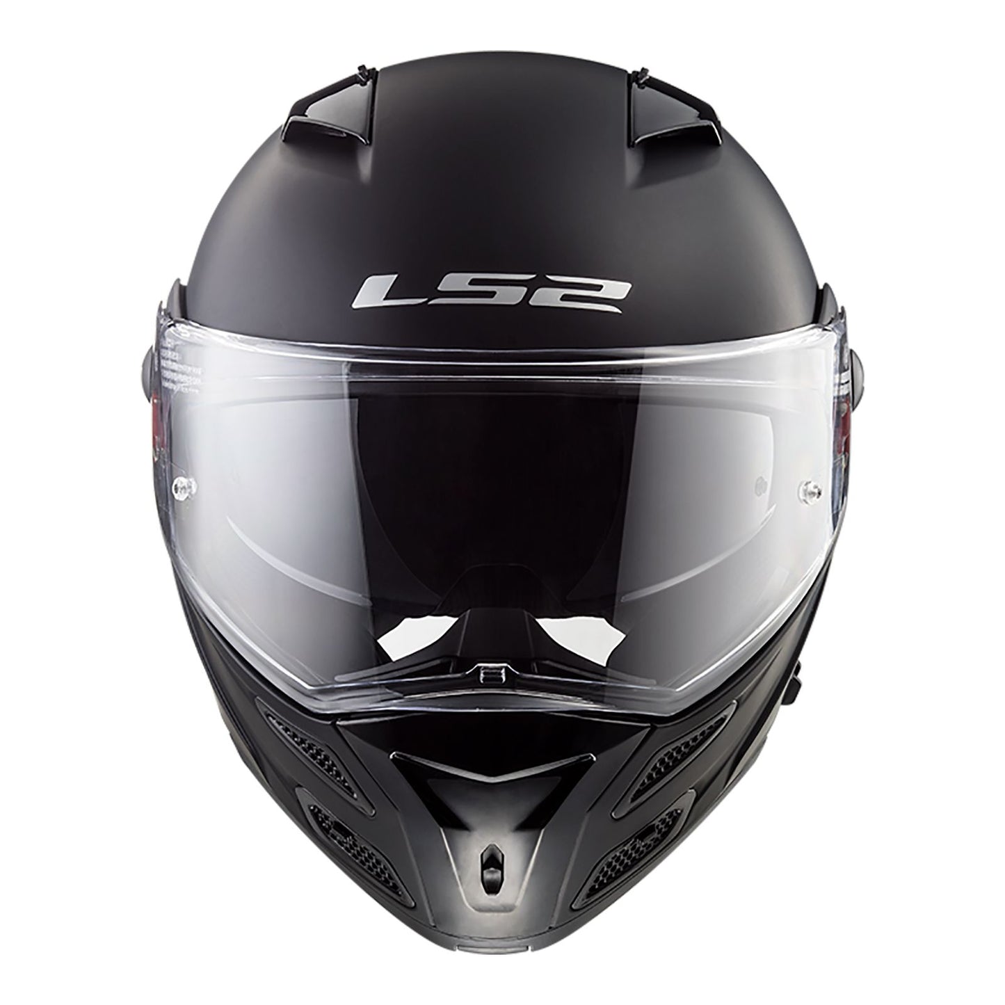 LS2 FF324 Metro Matt Black Flip Full Face Road Helmet