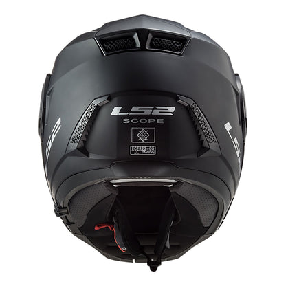 LS2 FF902 Scope Matte Black Flip Front Road Helmet
