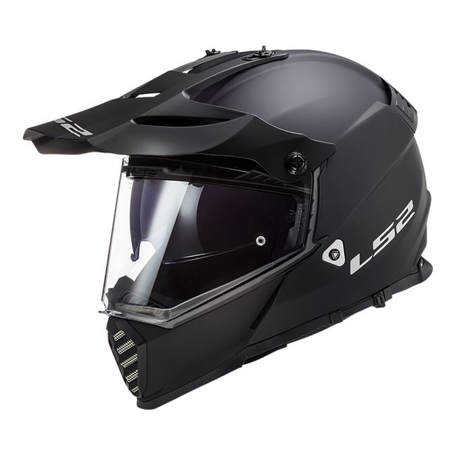LS2 MX436 Pioneer Evo Matte Black Helmet Sz 2XL