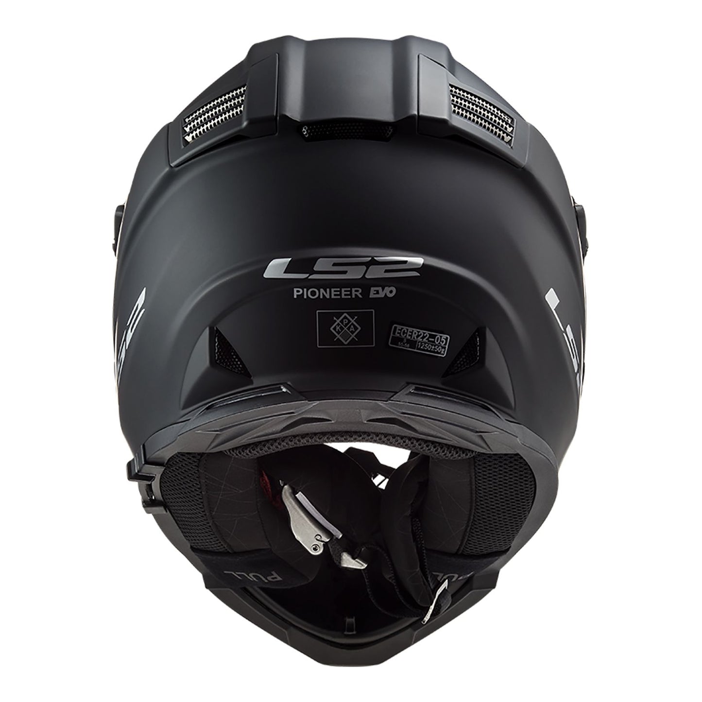 LS2 MX436 Pioneer Evo Matte Black Helmet Sz 2XL