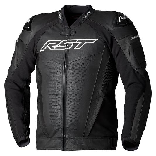 RST TRACTECH EVO 5 CE LEATHER JACKET [BLACK] 1