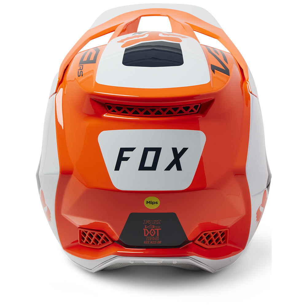 Fox v1 deals przm helmet orange